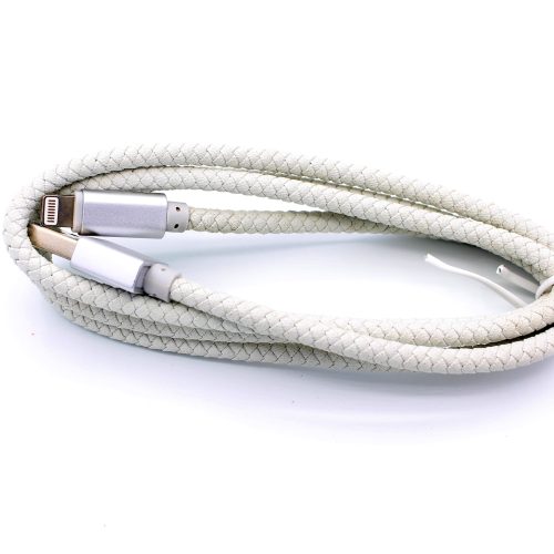 Top Quality 6 Strand PU Leather Braided Colorful USB Data line Charger Cable - Image 11