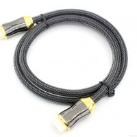 braided-ខ្សែលួសផ្ទះល្វែង 4K-HDMI-2-0-ត្រៀមខ្លួនជាស្រេច-ខ្ពស់ល្បឿន-បុព្វលាភ--plated មាសរន្ធ HDMI-ខ្សែ--01