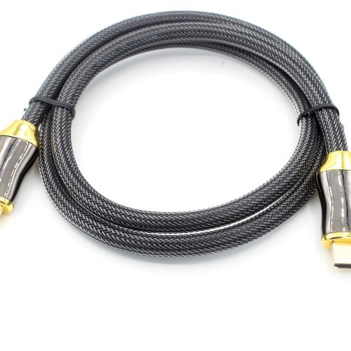 Braided Cord Flat wire 4K HDMI 2.0 Ready High Speed Premium Gold Plated HDMI Cable - Image 12