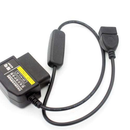 OBD2 16Pin To USB Charger Cable With Switch For Car DVR GPS - Image 13