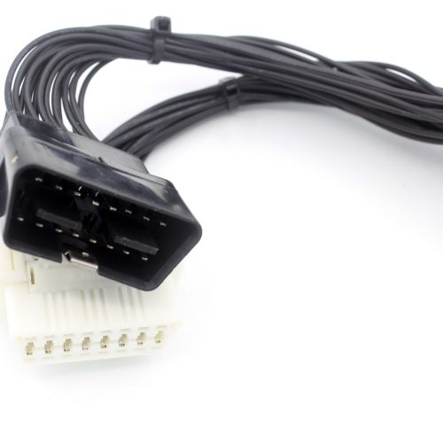 OBDII Diagnostic Splitter Extension Cable 16Pin 1 Male to 2 Female