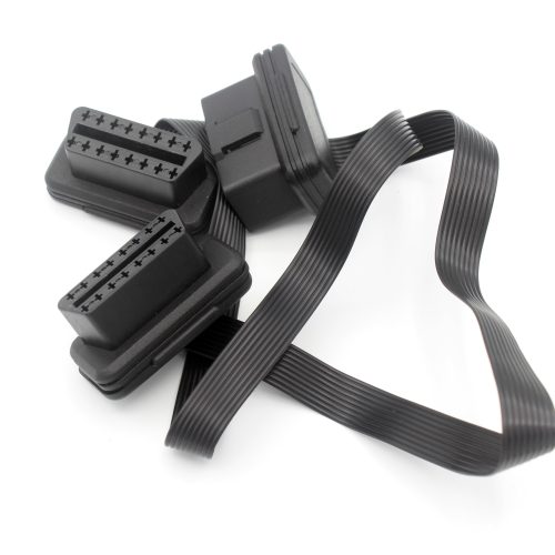 1 to 2 Flat OBD-II 16-Pin Splitter Extension Cable - Image 6