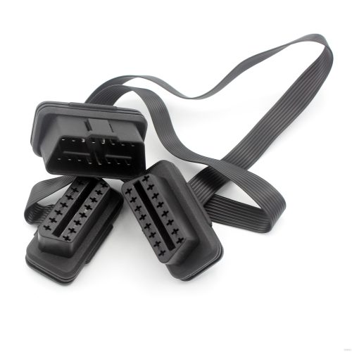 1 to 2 Flat OBD-II 16-Pin Splitter Extension Cable - Image 7
