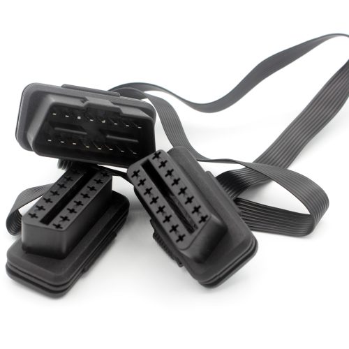1 to 2 Flat OBD-II 16-Pin Splitter Extension Cable - Image 8