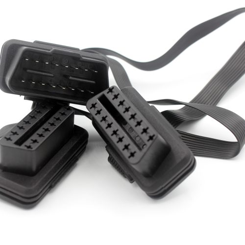 1 to 2 Flat OBD-II 16-Pin Splitter Extension Cable - Image 9