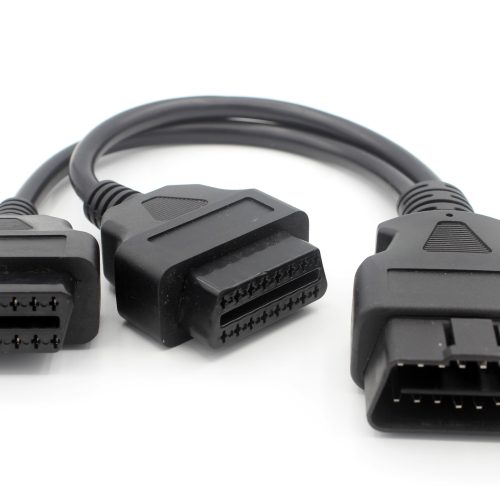 1 to 2 OBD-II 16 Pin Extension Diagnostic Cable - Image 3