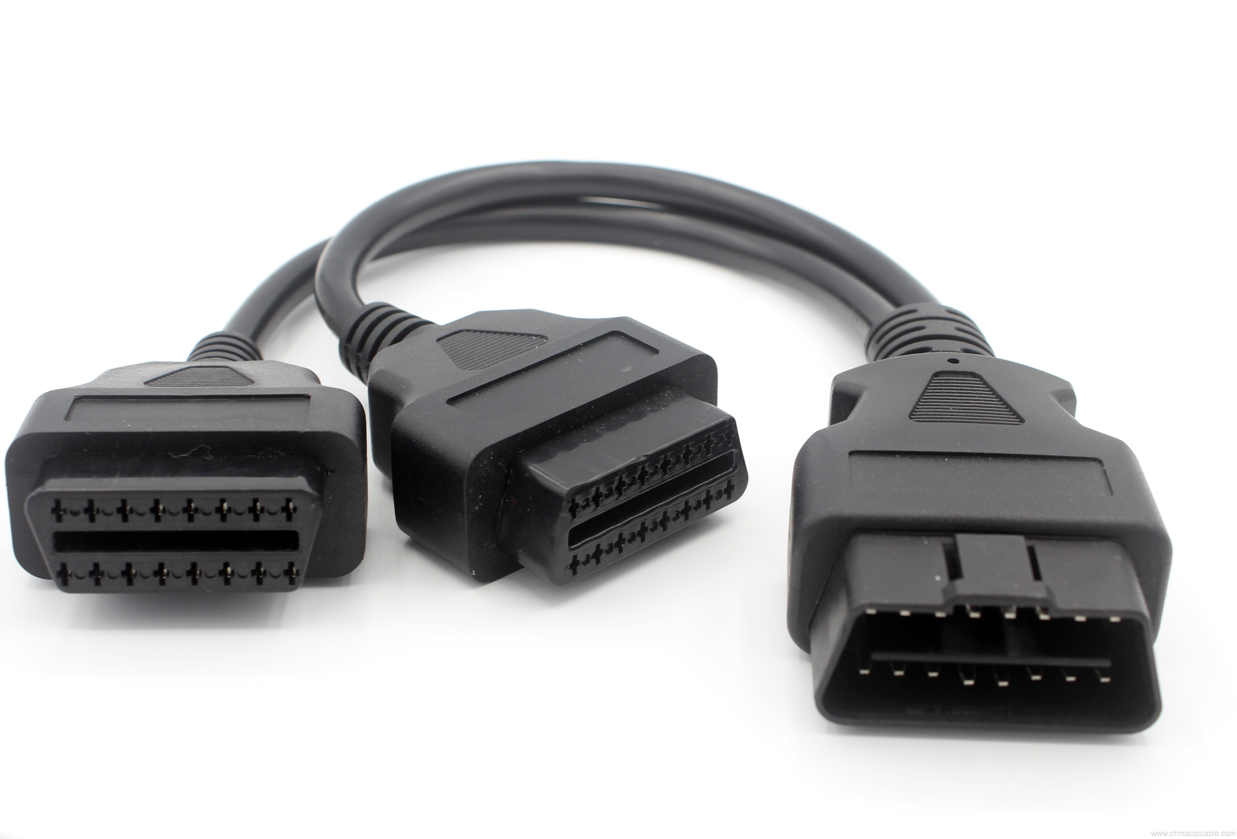 16-pins OBD2 Poort (Vrouwelijk) met 16 Open Eindkabels (10 cm) | Acces