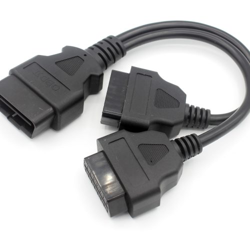 1 to 2 OBD-II 16 Pin Extension Diagnostic Cable - Image 9