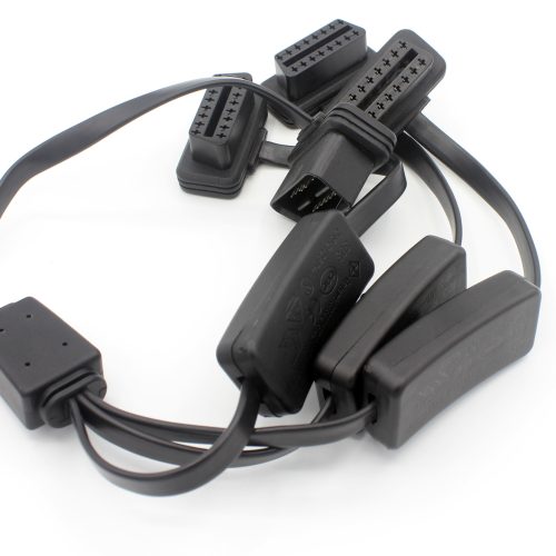 1 to 3 with Switch OBD2 OBD-II 16 Pin Male to M/F Splitter Extension Diagnostic Cable - Image 5