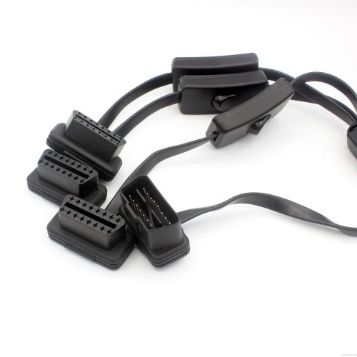 1 to 3 with Switch OBD2 OBD-II 16 Pin Male to M/F Splitter Extension Diagnostic Cable - Image 6