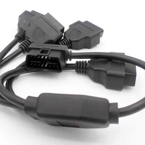 1 to 4 OBD2 OBD-II 16 Pin Male to M/F Splitter Extension Diagnostic Cable - Image 7