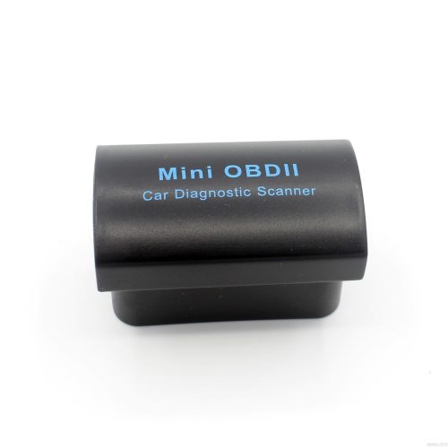 Bluetooth Mini Dome Standard Black OBD2 OBD-II Diagnostic Interface ELM327 Auto Scanner Adapter