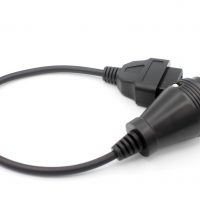 càr-eadar-aghaidh-ri-16-pin-obd2-obdii-breithneachaidh-adapter-cheangalan a-càball-airson-Benz-38-pin-01