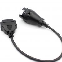 càr-eadar-aghaidh-ri-16-pin-obd2-obdii-breithneachaidh-adapter-cheangalan a-càball-airson-Benz-38-pin-01