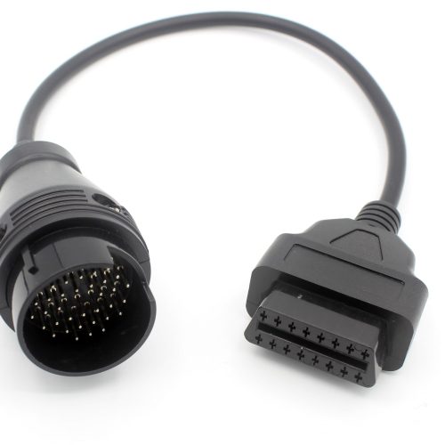 Car Interface To 16 Pin OBD2 OBDII Diagnostic Adapter Connector Cable For Benz 38 Pin - Image 1