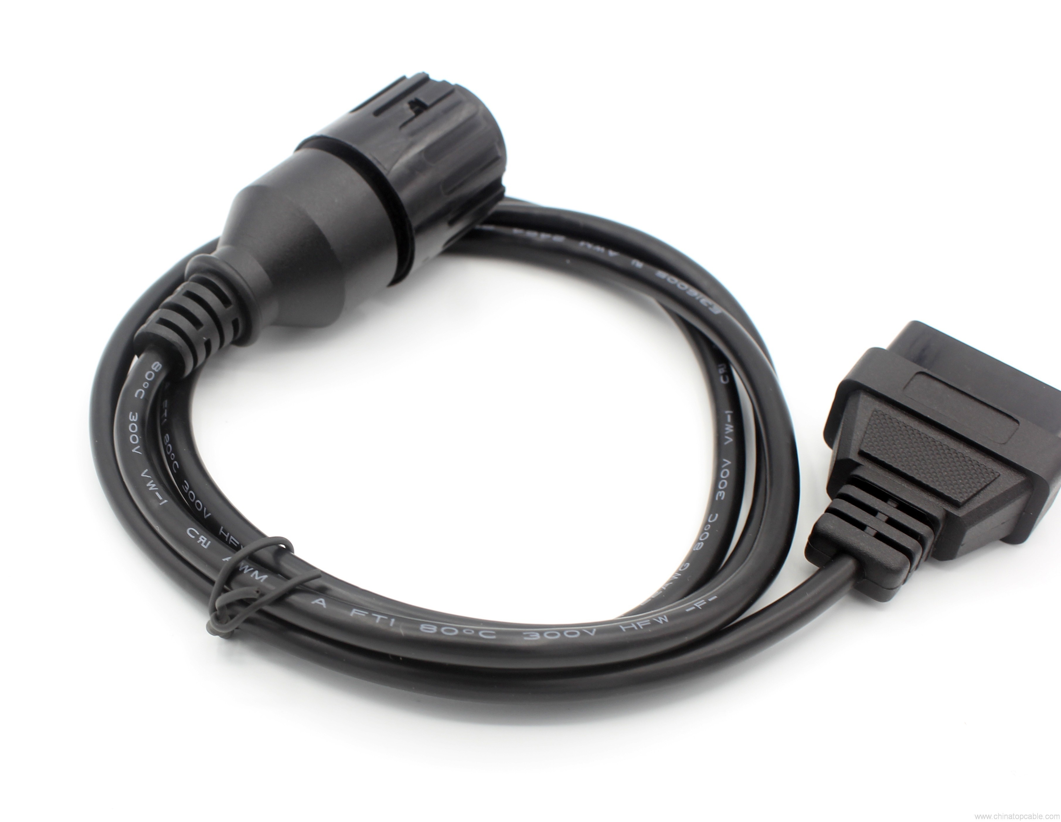 Cavo Adattatore OBD2 Splitter Y A 16 Pin - Maschio A Doppia Femmina, Prolunga 31cm Per Strumenti Diagnostici Auto - 2