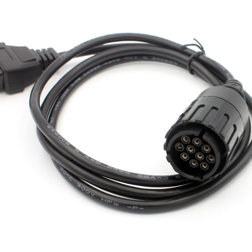 Car Interface To 16 Pin OBD2 OBDII Diagnostic Adapter Connector Cable For BMW Motobikes 10 Pin - Image 1