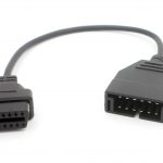 càr-eadar-aghaidh-ri-16-pin-obd2-obdii-breithneachaidh-adapter-cheangalan a-càball-airson-MG a-12-pin-01