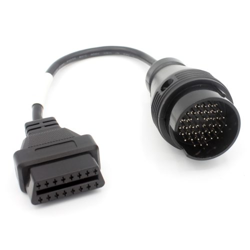 Car Interface To 16 Pin OBD2 OBDII Diagnostic Adapter Connector Cable For Iveco 38 Pin