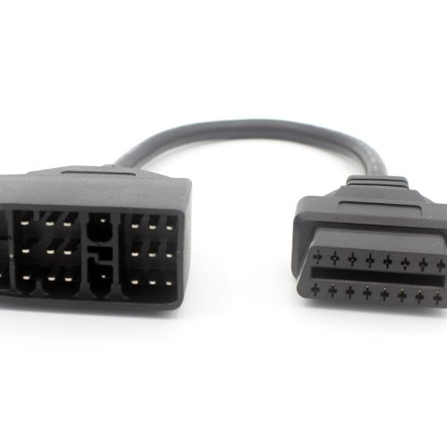 Car Interface To 16 Pin OBD2 OBDII Diagnostic Adapter Connector Cable For Toyota 22 Pin