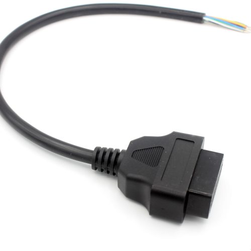 Female to Open 0.3m Auto Car Diagnostic Cable OBD2 OBD-II OBDII 16 Pin TO End Open - Image 7