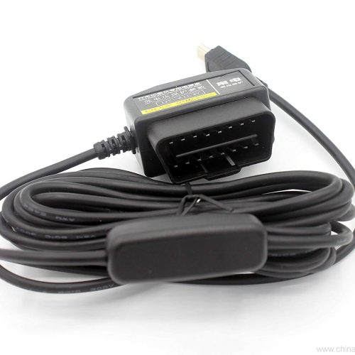 OBD2 to Micro USB Power Cable with Switch, 3 m - Image 3
