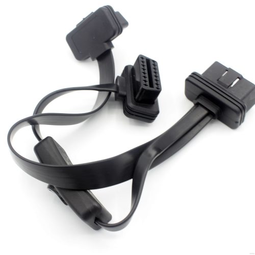 OBD2 16-Pin Splitter Extension Cable 1 to 2 with One Switch - Image 4