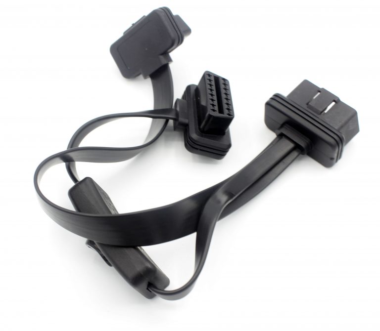 Cavo Antifurto OBD-II A 16 Pin Con Blocco, Compatibile Ford Focus, Fiesta, Transit, Lunghezza 50cm