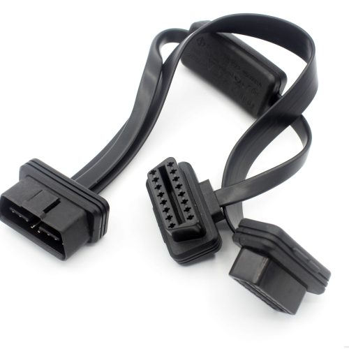 OBD2 16-Pin Splitter Extension Cable 1 to 2 with One Switch - Image 7