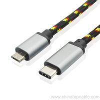 алюминий-USB-с-да-микро-б-5pin үчүн тел-таблетка-1м-01