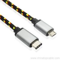 алюминий-USB-с-да-микро-б-5pin үчүн тел-таблетка-1м-02