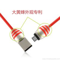 высакаякасны USB-кабель для зарадкі з цынкавага сплаву-05