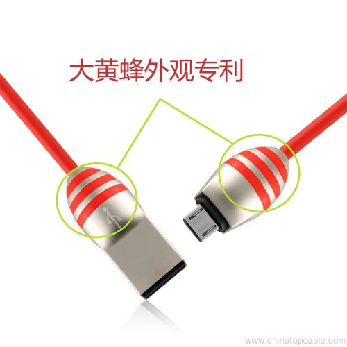 High Quality Zinc Alloy Head USB Charge Cable - Image 6