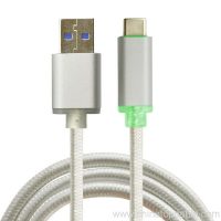 LED-USB-Cable-Metal-Head-Type-c-to-USB-3-0-Type-a-with-braiding-02