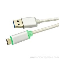 led-usb-kábel-kov-hlava-typ-c-to-usb-3-0-typ-a-s-opletenie-03