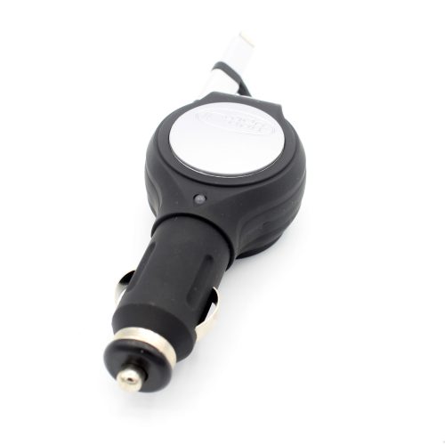 QC 3.0 Retractable 2-in-1 Car Charger, Micro + Lightning - Image 7