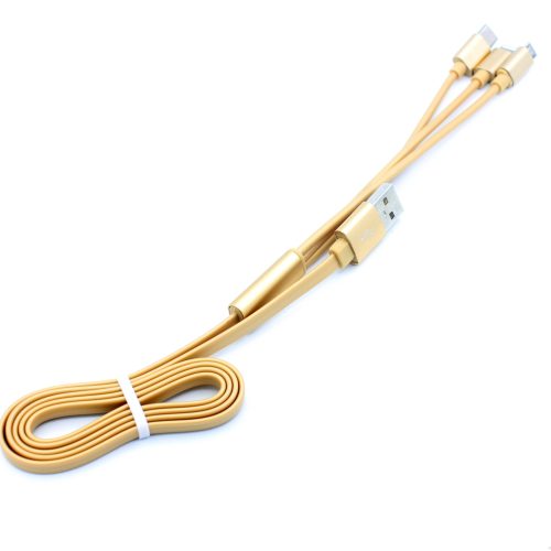 3-in-1 TPE Noodle Cable: Android, iPhone, Type-C - Image 10