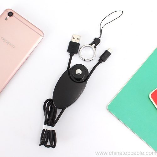 3 in 1 Nylon Woven Braided Flexible Fast Charging USB Cable For Cellphone - Image 7
