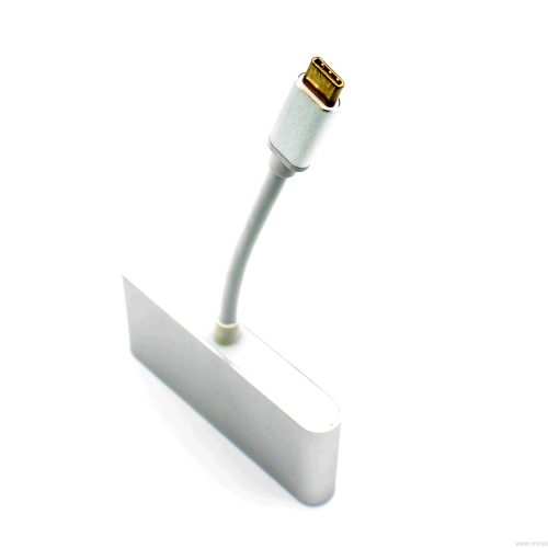 High Speed USB 3.1 Type C To 3 Ports USB 3.0 and USB-C Charging Port Adapter Cable - Image 13