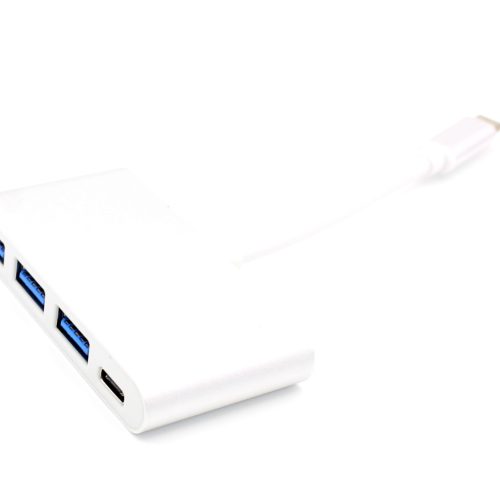 High Speed USB 3.1 Type C To 3 Ports USB 3.0 and USB-C Charging Port Adapter Cable - Image 11