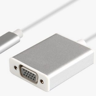 高速USB-3-1-Type-C轉 VGA 適配器轉換器MacBook電纜-02