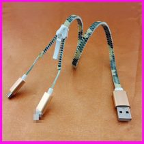 सूक्ष्म usb-आणि-8-पिन-2-in-1-रंगीत-उघडझाप करणारी साखळी-फ्लॅट-usb-चार्ज केबल-साठी मोबाइल फोन शक्ती बँक-07