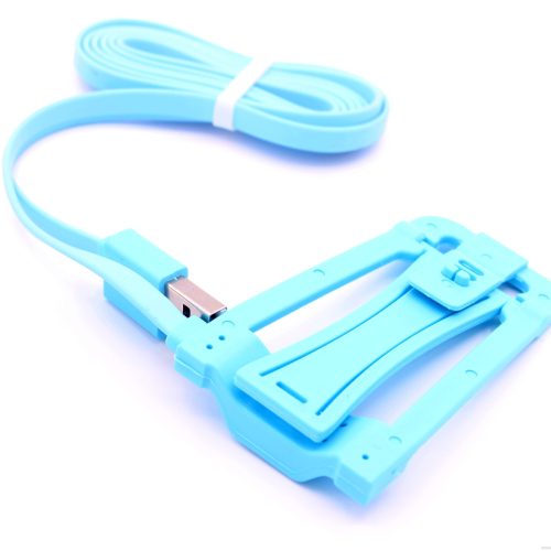 Mobile Phone Stand Holder with Flat USB Charging Data Cable 1.2m - Image 15