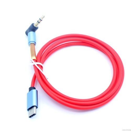 Right Angle USB Type-C to 3.5 mm Headphone Adapter