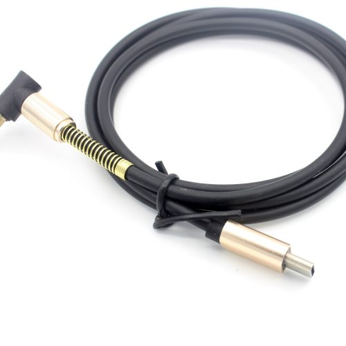 Right Angle 90 Degree USB Type C 3.1 to 3.5mm Headphone Jack Adapter AUX Cable - Image 9