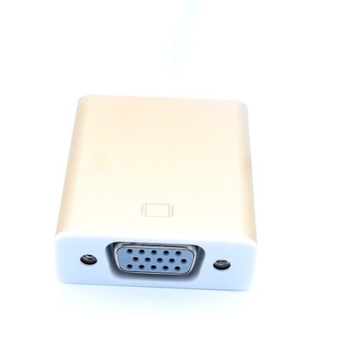 usb-3-1-male-to-female-type-c-to-vga-adapter-converter-cable-for-macbook-1080p-hdtv-01 Type-C to VGA Adapter, Aluminum Case, 1080p