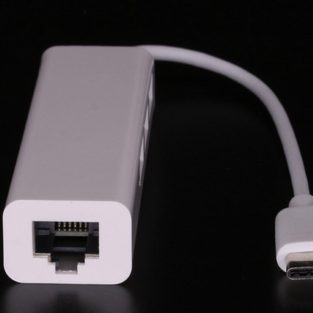 USB-3-1 төрлийн-C-тулд-3-портууд дээр USB-3-0-төв-RJ45-Ethernet сүлжээний-лан порттой-адаптер-г Macbook-02