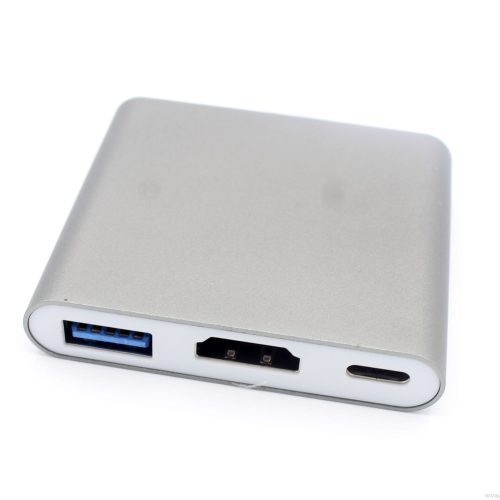 USB-C to HDMI 4K Multiport Hub with USB 3.0 and PD Charging