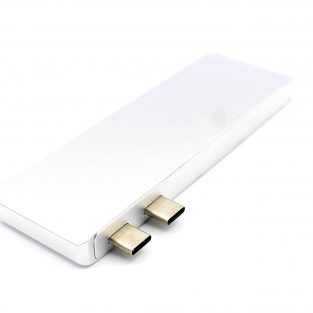 USB-c-ad-usb-3-0 praecipiens-hub nibh-6 portum dual type c USB-hub-tabula-pro-macbook-01