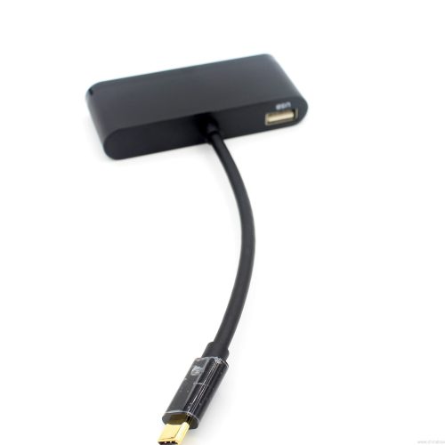 USB3.1 type c to VGA Audio HDMI with power adapter plug and play 3 in 1 adapter cable - Image 6